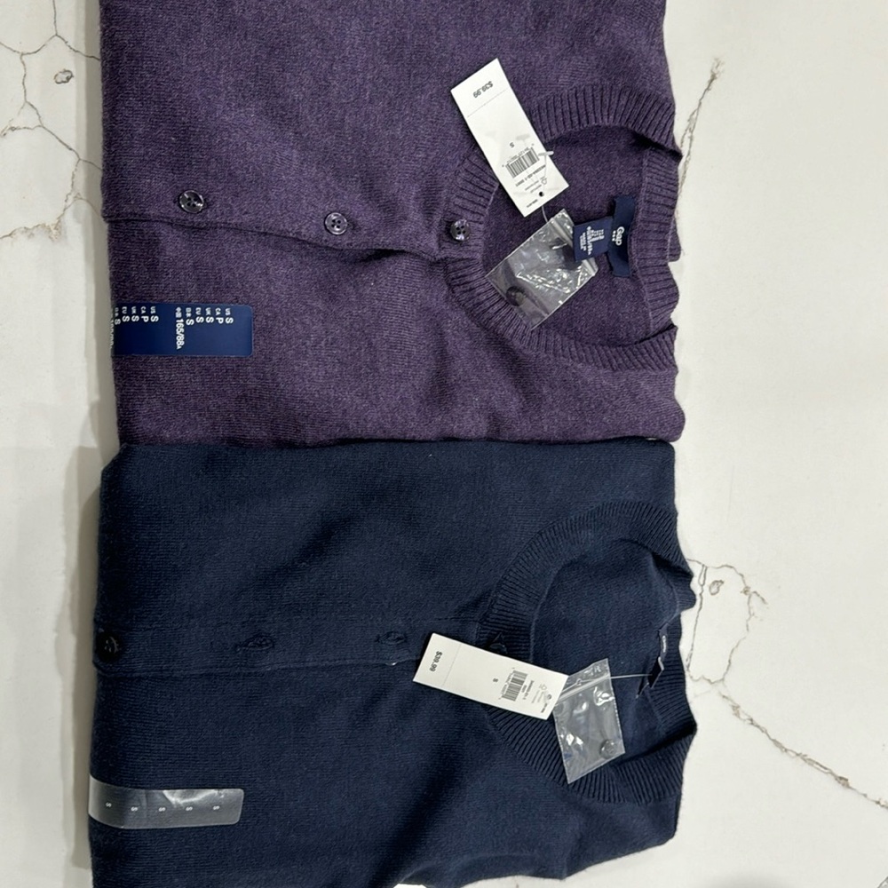 Gap basic knit cardigans